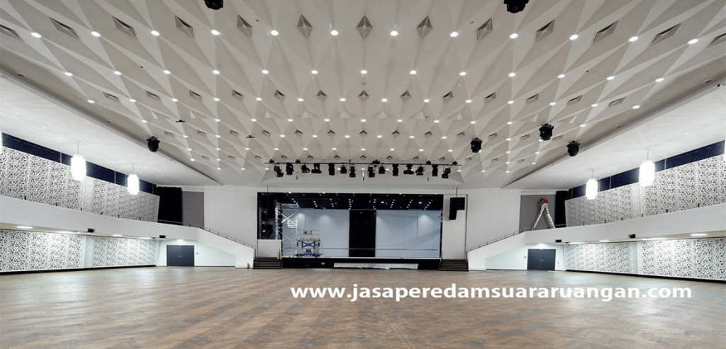 peredam suara auditorium hall