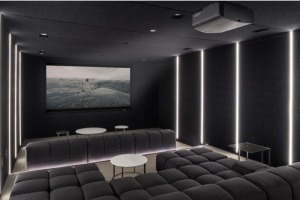 Peredam Suara Home Theater