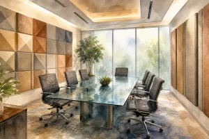 Desain Akustik Ruang Meeting Profesional untuk Enterprise