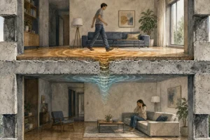 Isolasi Suara Ceiling Floor Soundproof untuk Apartemen dan Ruko Vertikal