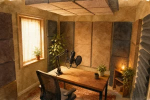 Ruang Podcast Kecil dengan Budget Minim: Panduan Akustik
