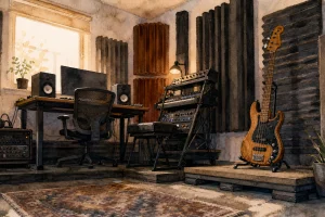 Soundproof Home Studio Musik Kecil