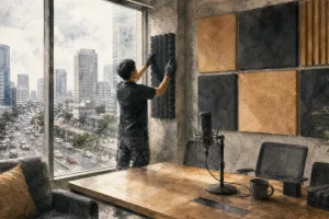 Jasa Peredam Suara Ruangan Jabodetabek Profesional TG Acoustic