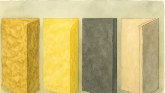 Material Peredam Suara Ruangan: Perbandingan Rockwool, Glasswool, MLV, dan Gypsum Berlapis